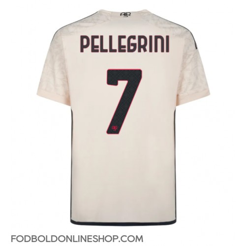 AS Roma Lorenzo Pellegrini #7 Udebanetrøje 2023-24 Kortærmet